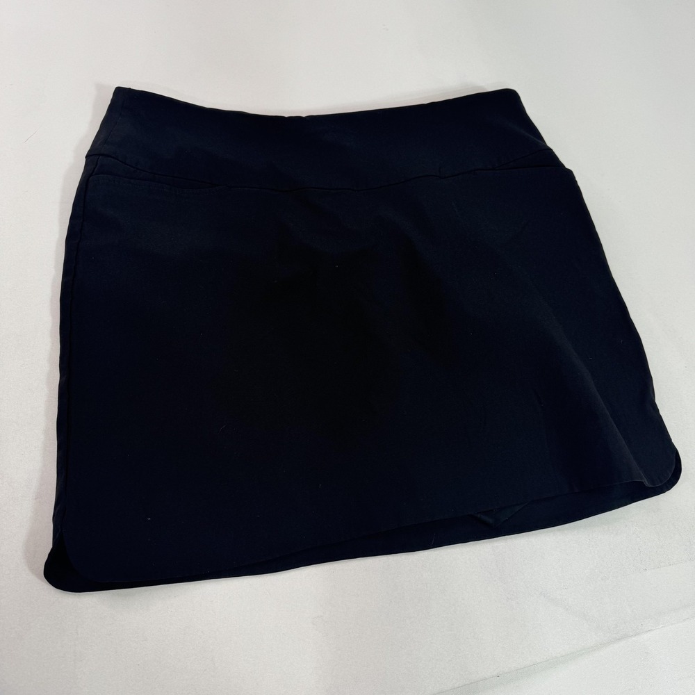 S.C. & CO. Skort Womens 2XL Black Athletic Pull On Stretch Tennis Golf Skirt